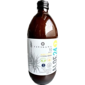 VIVISANA Sok z Aloesu 24/7  Imbir Cytryna 500 ml