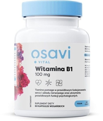 OSAVI Witamina B1 100 mg (60 kaps.)