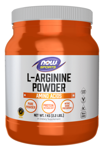 NOW FOODS L-Arginine - L-Arginina w proszku (1000 g)