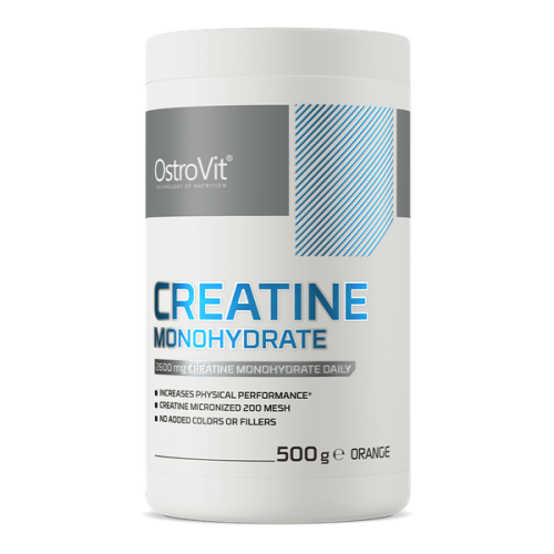 OSTROVIT Monohydrat Kreatyny - smak pomarańczowy (500 g)