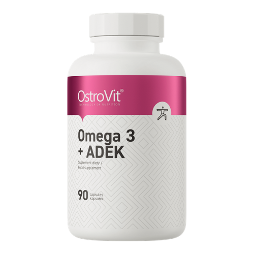 OSTROVIT Omega 3 + ADEK (90 kaps.)