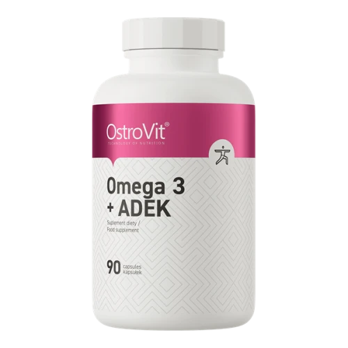 OSTROVIT Omega 3 + ADEK (90 kaps.)