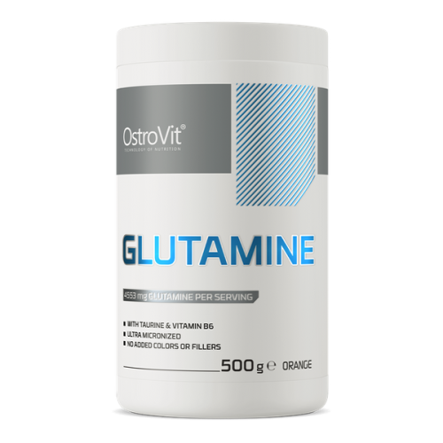 OSTROVIT Glutamina - smak pomarańczowy (500 g)