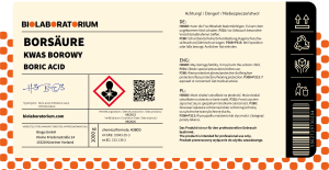 Kwas Borowy 1kg BIOLABORATORIUM 