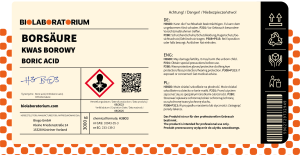Kwas Borowy 3kg BIOLABORATORIUM