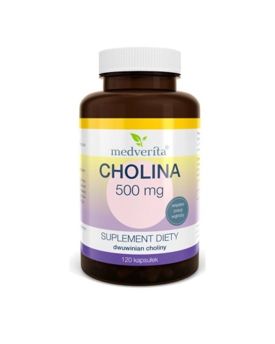 Medverita Cholina 500 mg 120 kapsułek