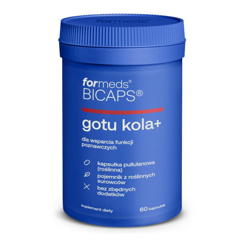 ForMeds Bicaps Cytykolina Gotu Kola + 60 kapsułek