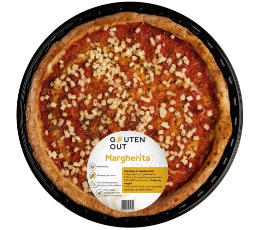 PIZZA MARGHERITA BEZGLUTENOWA 320 g - GLUTEN OUT