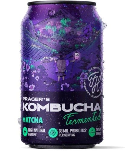 Premium Rosa Kombucha Matcha 330 ml