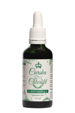 Carska Chlorofil z witaminą C 50 ml krople