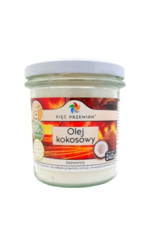 Pięć przemian Olej  kokosowy 240 ml