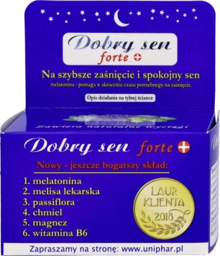 Uniphar Dobry Sen Forte 30 tab