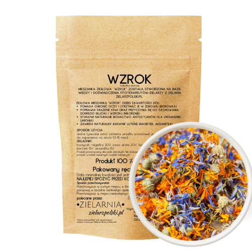 Wzrok - herbatka ziołowa 100g ZIELARZPOLSKI.PL