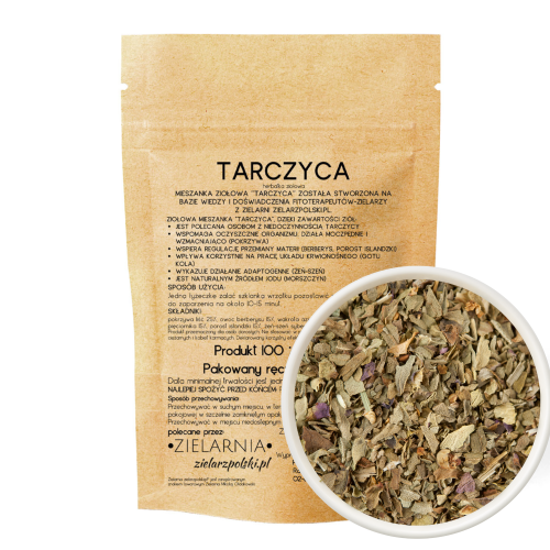 Tarczyca - herbatka ziołowa 100g ZIELARZPOLSKI.PL