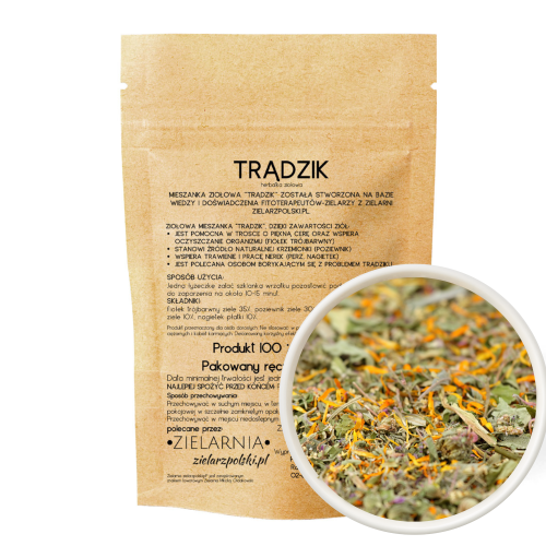 Trądzik - herbatka ziołowa 100g ZIELARZPOLSKI.PL
