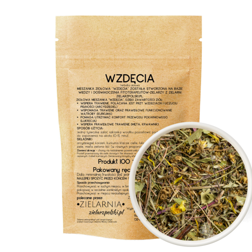 Wzdęcia - herbatka ziołowa 100g ZIELARZPOLSKI.PL