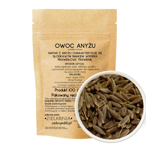 Owoc anyżu 50g ZIELARZPOLSKI.PL