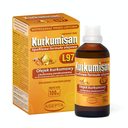 Asepta Kurkumisan L97 100 ml olej kurkumowy