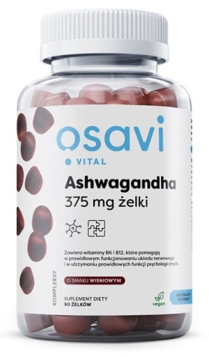 Ashwagandha 125 mg (90 żelek)