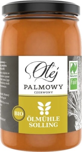 ÖLMÜHLE SOLLING Bio czerwony olej palmowy (250 ml)