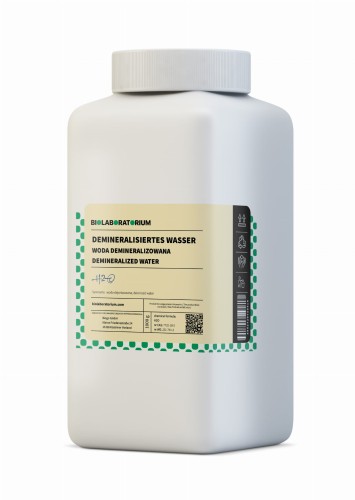 Woda demineralizowana 1000ml BIOLABORATORIUM