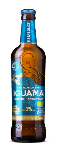 PIWO BEZALKOHOLOWE METABOLIZM BIO 475 ml - BROWAR PIOTRKÓW (IGUANA)