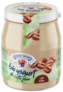 JOGURT KAWOWY Z MLEKA SIENNEGO BEZGLUTENOWY BIO 150 g (SŁOIK) - STERZING-VIPITENO