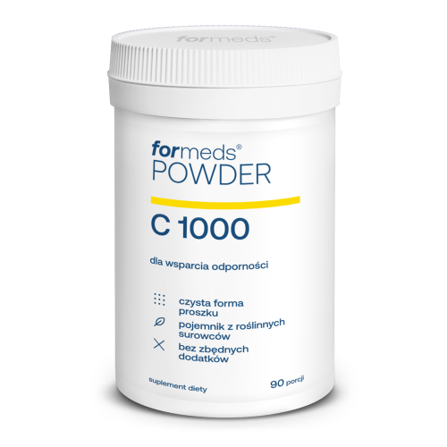 POWDER C 1000 Witamina C 1000mg 90 porcji 90g ForMeds