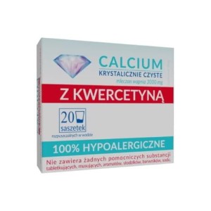 Uniphar Calcium z Kwercetyną 20 aszetek