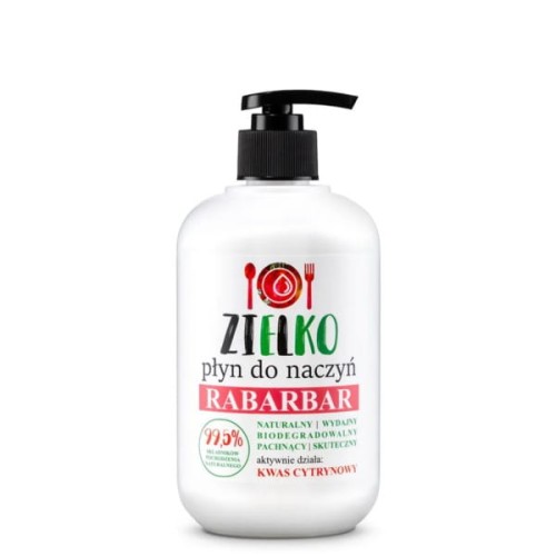 Zielko Płyn do Naczyń Rabarbar 500 ml
