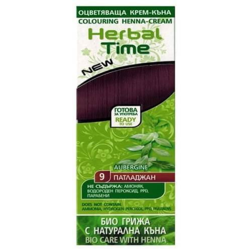 Herbal Time Naturalna Henna Bakłażan 75 ml