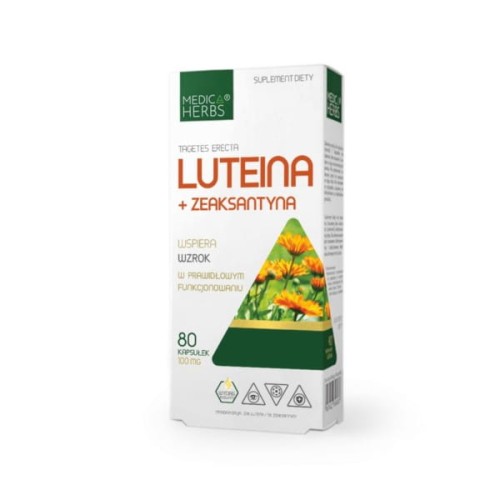 Medica Herbs Luteina + Zeaksantyna 80 k 100 mg