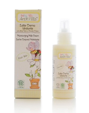 Moisturizing body cream with aloe and seaweed extract for children 100 ml - Baby Anthyllis