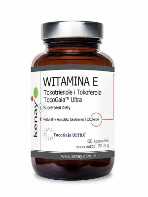 Kenay Witamina E (Tokoferole i Tokotrienole) TocoGaia™ Ultra 60 kapsułek