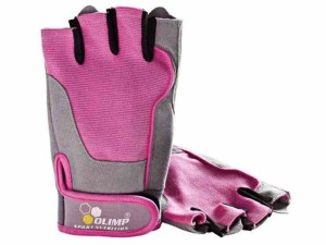Olimp Rękawice treningowe Fitness One Pink S