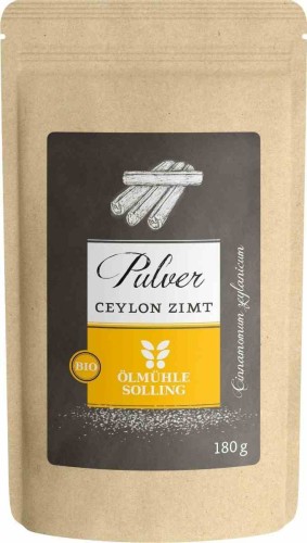 Ölmühle Solling Cynamon cejloński Bio 180g