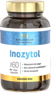 Noble Health Inozytol 60 kapsułek