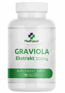 MedFuture Graviola ekstrakt 500mg 60 kapsułek