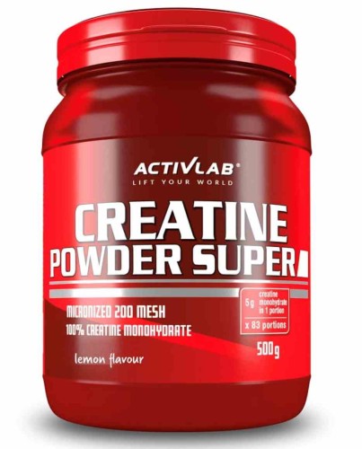 ActivLab Creatine Powder Super o smaku cytrynowym 500 g