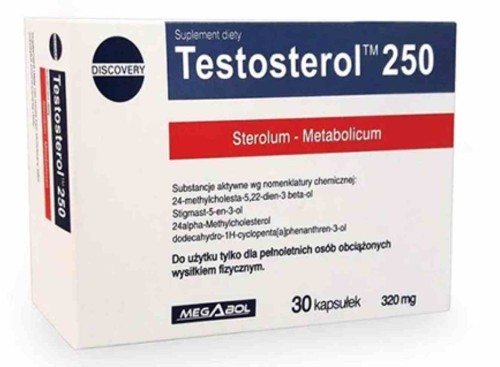 Megabol Testosterol 250 30 kapsułek