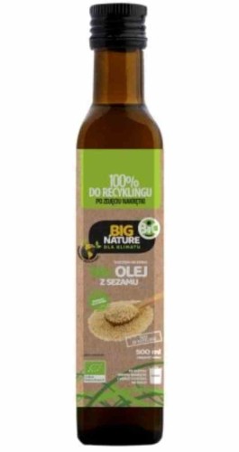 Big Nature Olej sezamowy BIO 500ml