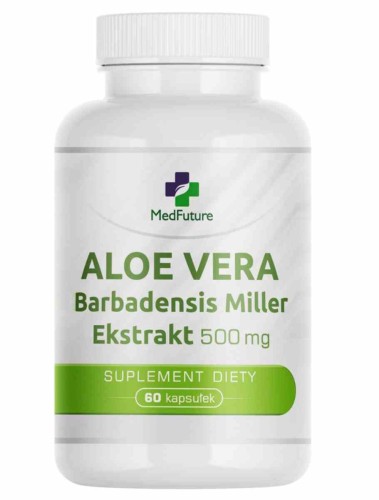 MedFuture Aloe Vera ekstrakt 500mg 60 kapsułek