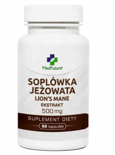 MedFuture Soplówka jeżowata ekstrakt 60 kapsułek