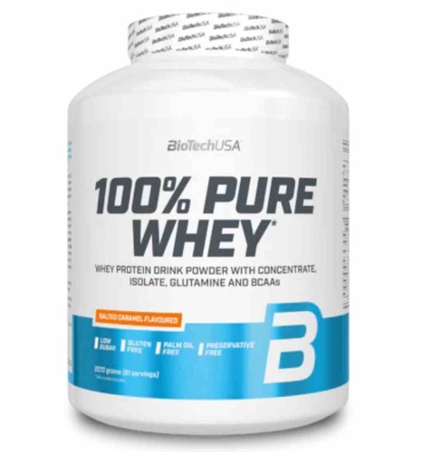 BioTech USA 100% Pure Whey 2270g o smaku słony karmel