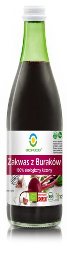 Zuurdesem van ingelegde rode biet BIO 500 ml - BIO FOOD