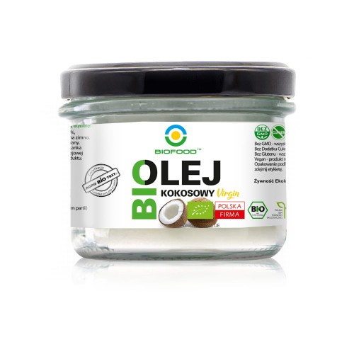 COCONUT OIL VIRGIN BIO 180 ml - BIO FOOD