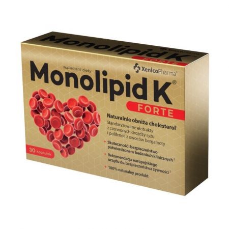 Monolipid K Forte 30 kapsułek XenicoPharma