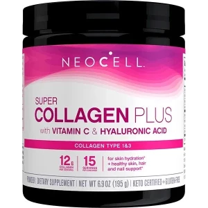 NeoCell Super Collagen Plus z witaminą C i kwasem hialuronowym 195 g
