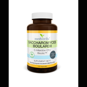 Medverita Saccharomyces Boulardii 120 kapsułek