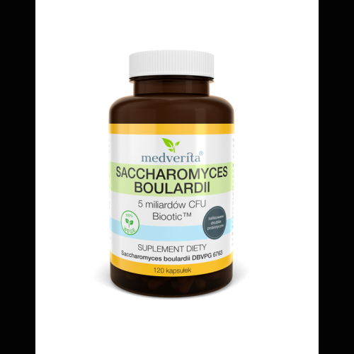 Medverita Saccharomyces Boulardii 120 kapsułek
